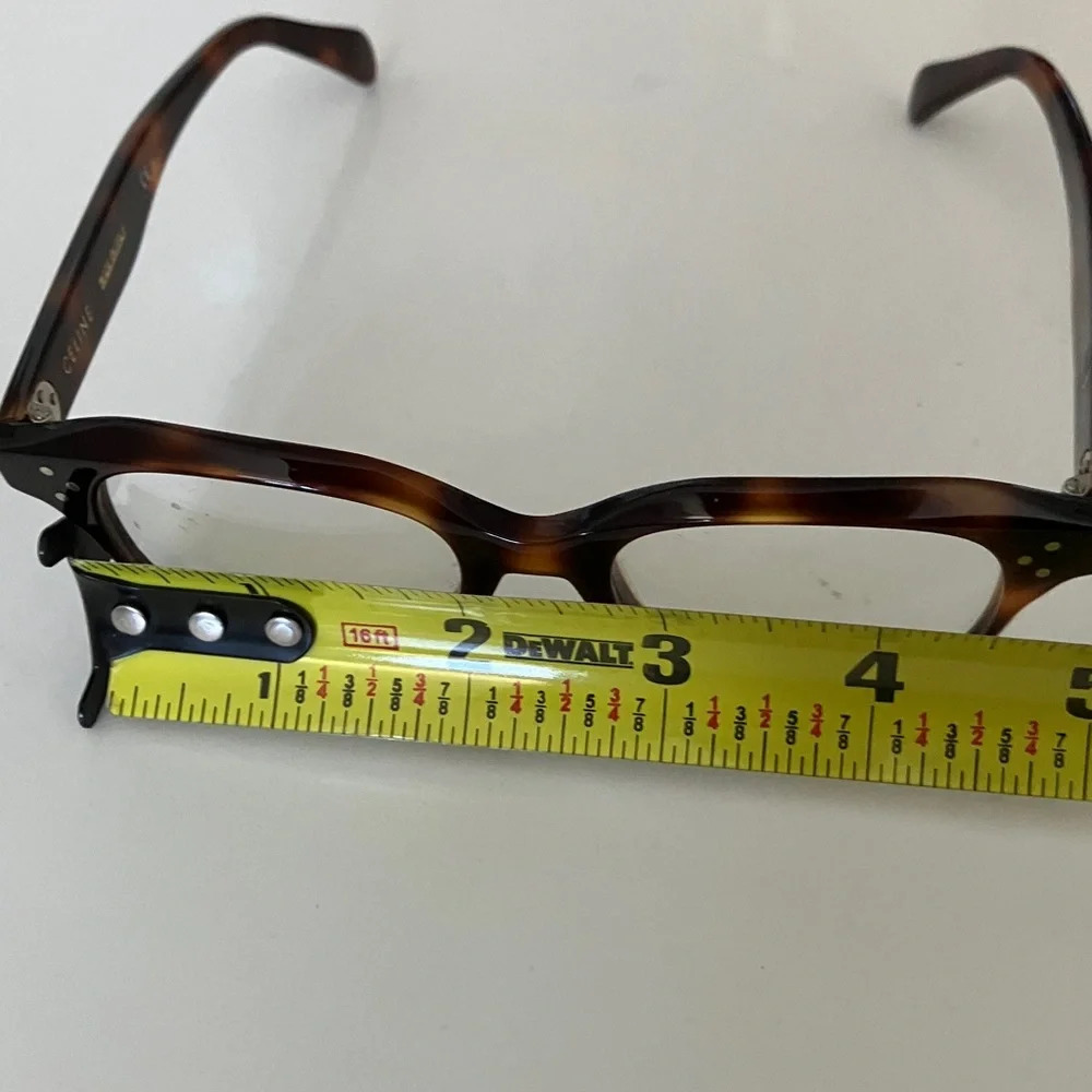 Celine Tortoise Shell Glasses style #41457 - Picture 10 of 11